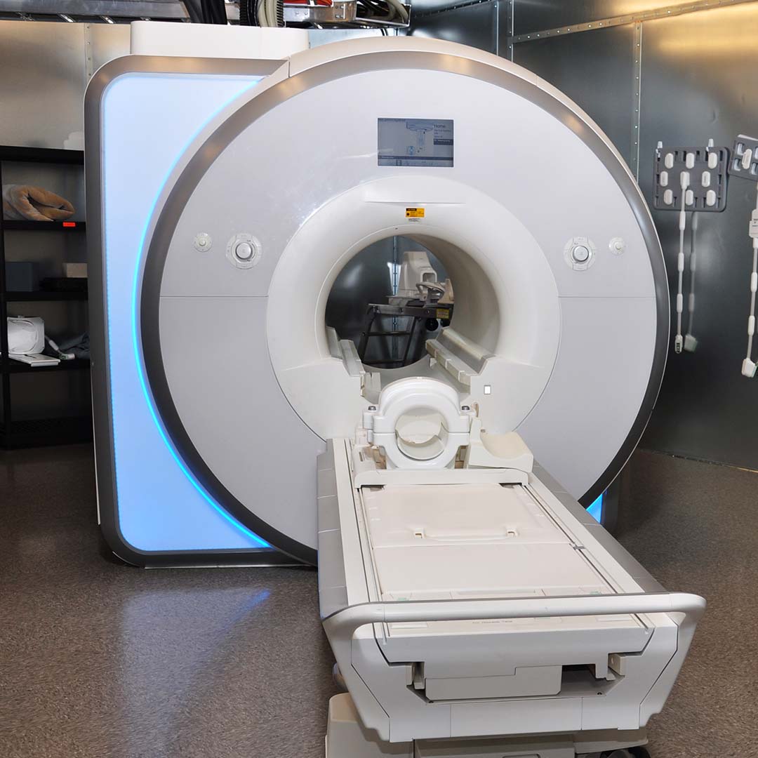 MRI Machine in a test facility